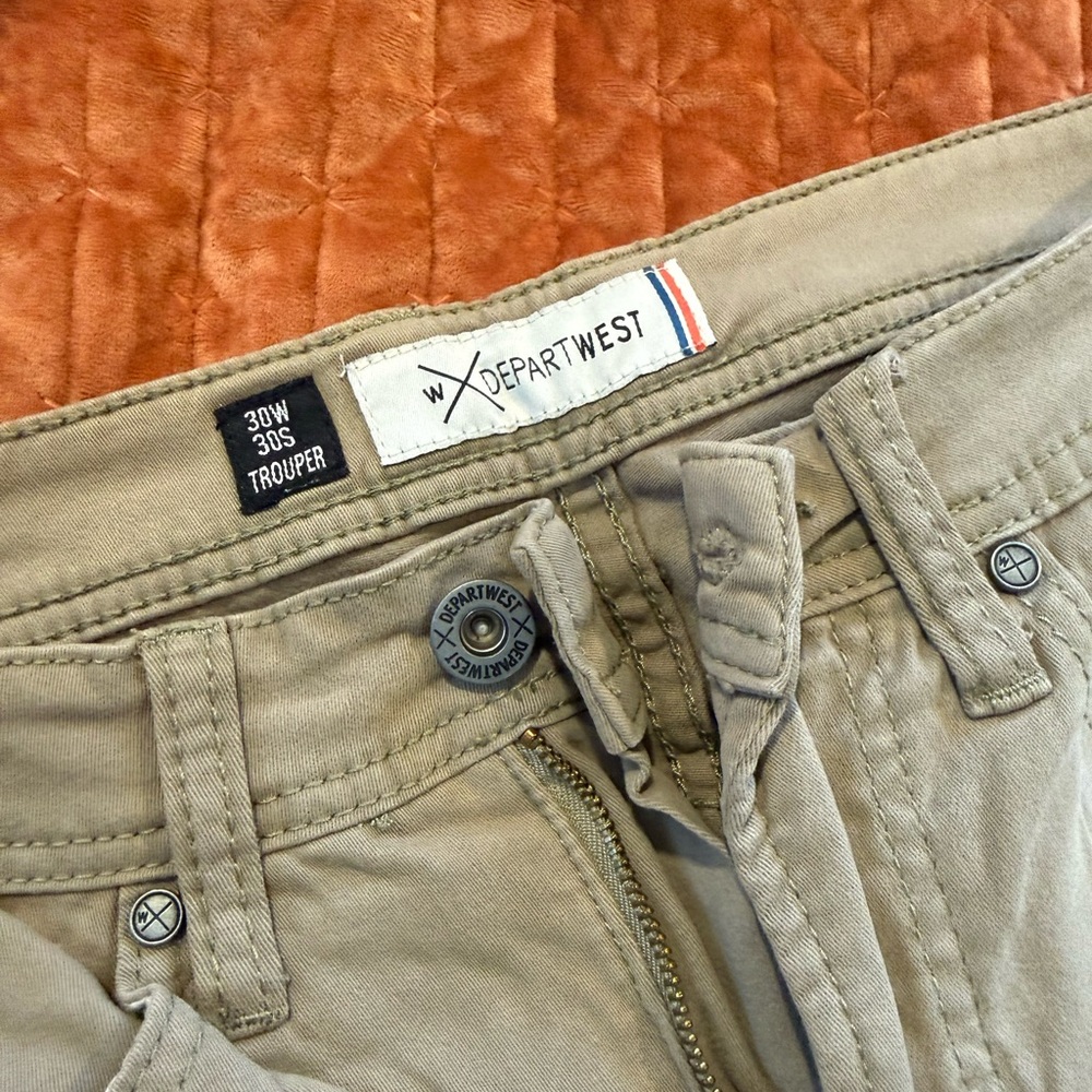 Departwest Men's Tan Jeans